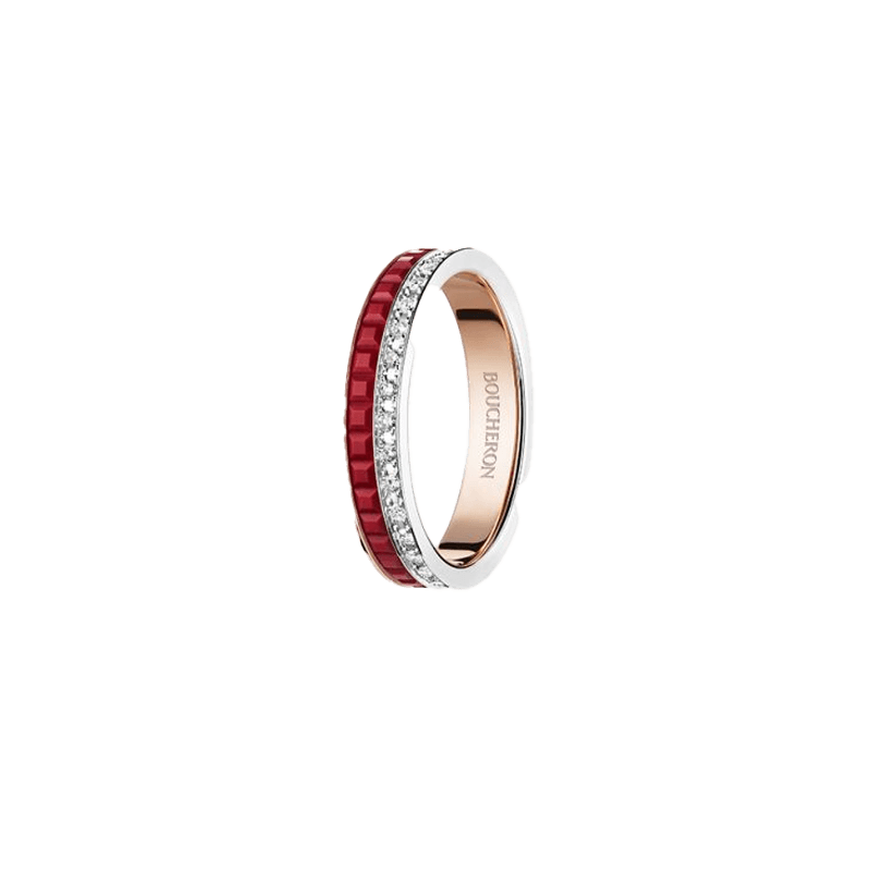 ブシュロン キャトルリング BOUCHERON ブシュロン キャトル レッド ダイヤモンド リング