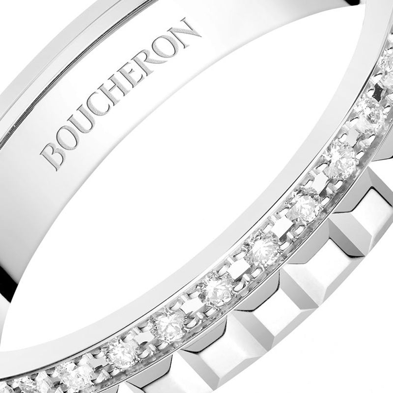 BOUCHERON ブシュロン (型名:JSL00097) キャトル クル ド パリ ソリテール リング プラチナム