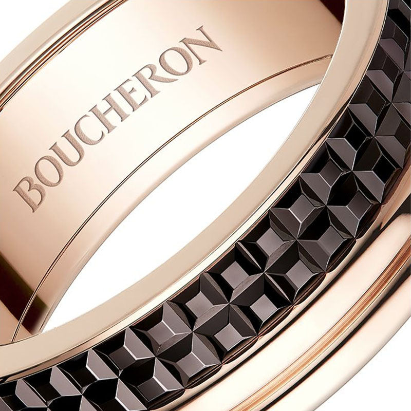 BOUCHERON ブシュロン キャトル クラシック リング ハーフ ラージ