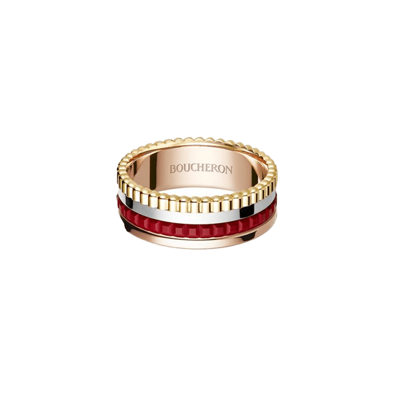 BOUCHERON ブシュロン キャトル レッド リング スモール JRG03020 – 宝飾店 HARADA - HQ Jewelry Online  -