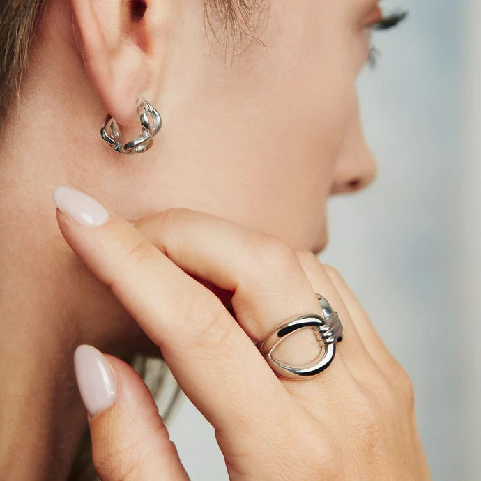 モーブッサン 1955 ヴーロワール・エ・オゼ　シルバーピアス EA1108SI