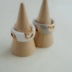 ダミアーニ D.Icon セラミックリング2種 コーンディスプレイ正面