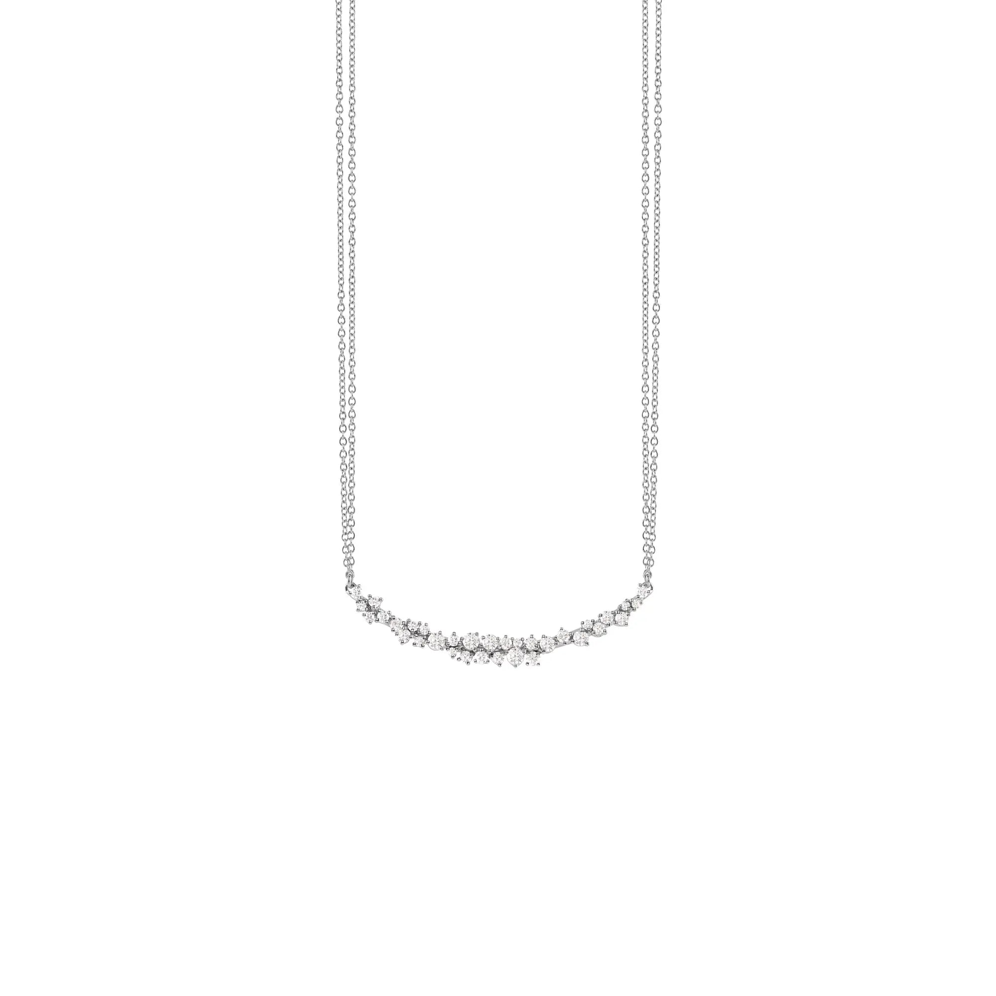 Damiani ダミアーニ ミモザ ホワイトゴールド、ダイヤモンド ネックレス 20086885