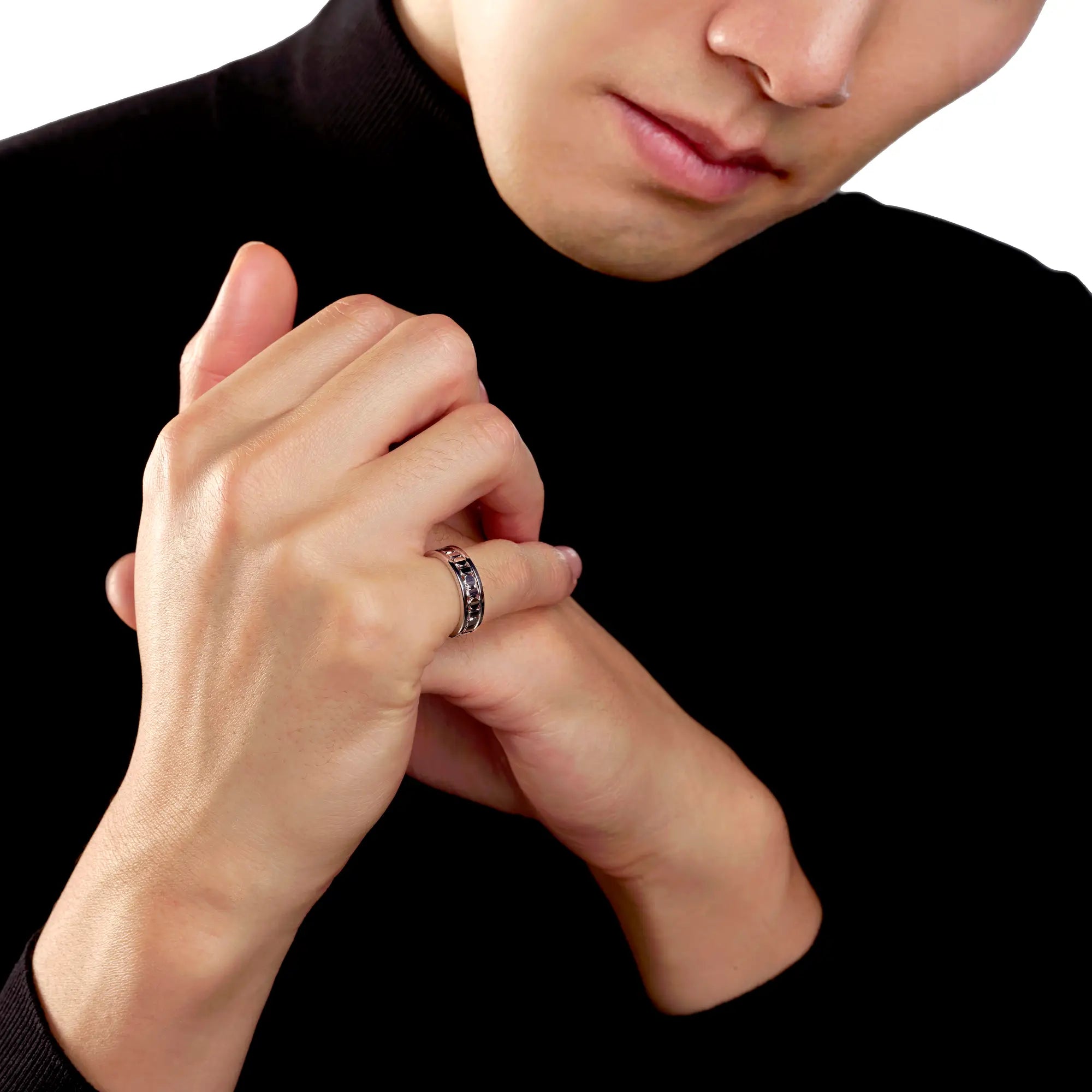 ダミアーニ ベル エポック・リール ホワイトゴールド、リング 5,7 mm 20093132_c