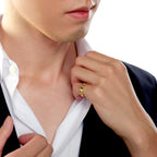 ダミアーニ ベル エポック・リール イエローゴールド、リング 5,7 mm 20093134_c