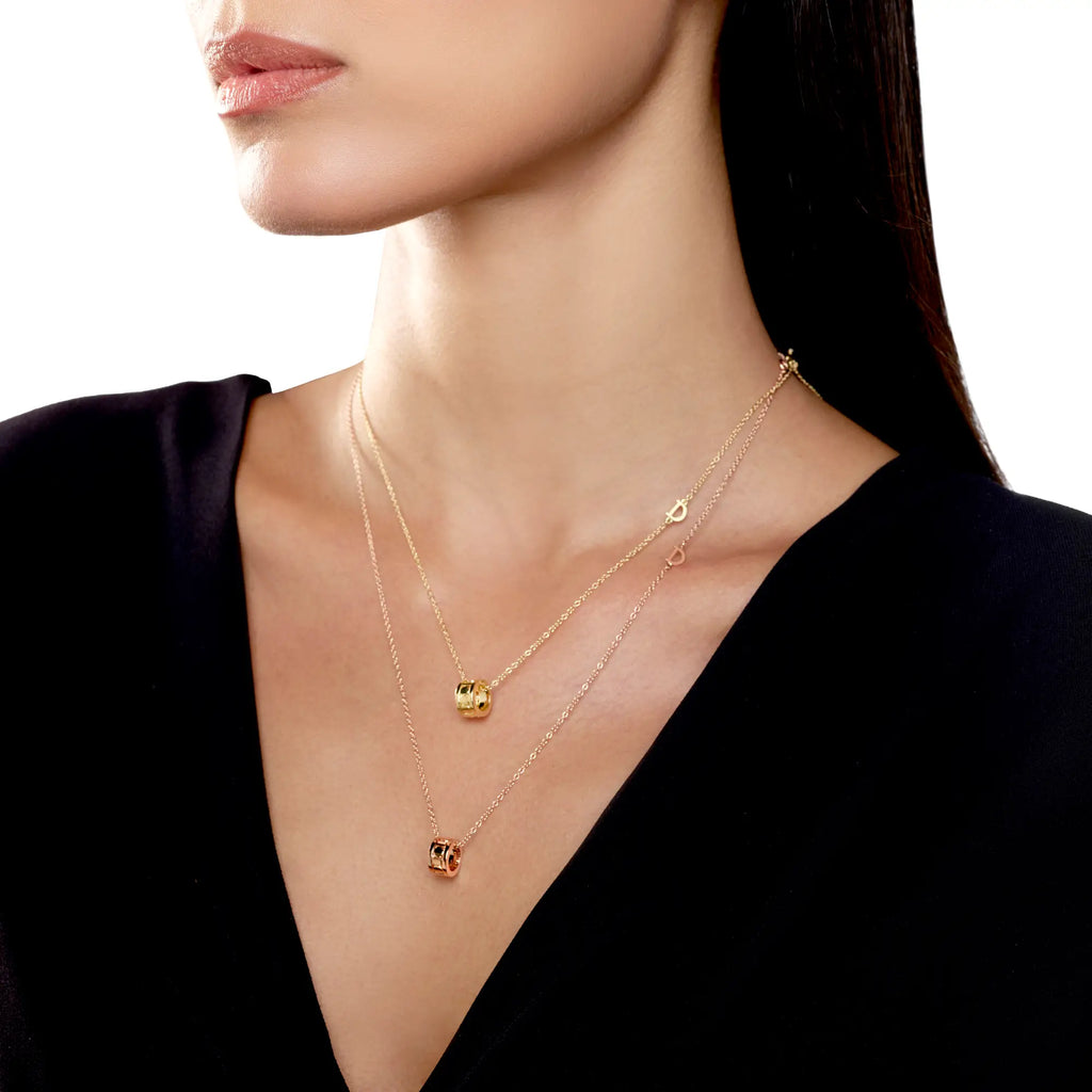 ダミアーニ ベル エポック・リール イエローゴールド、ネックレス 5,7 mm 20093322