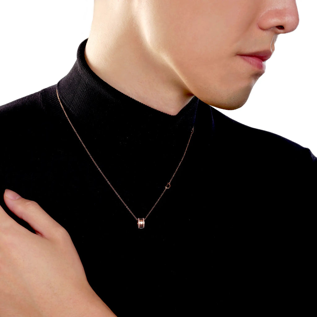 ダミアーニ ベル エポック・リール ピンクゴールド、ダイヤモンド、ネックレス 5,7 mm 20093325