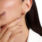 ダミアーニ ベル エポック・リール ピンクゴールド、ダイヤモンド イヤリング  5,7 mm 20093333