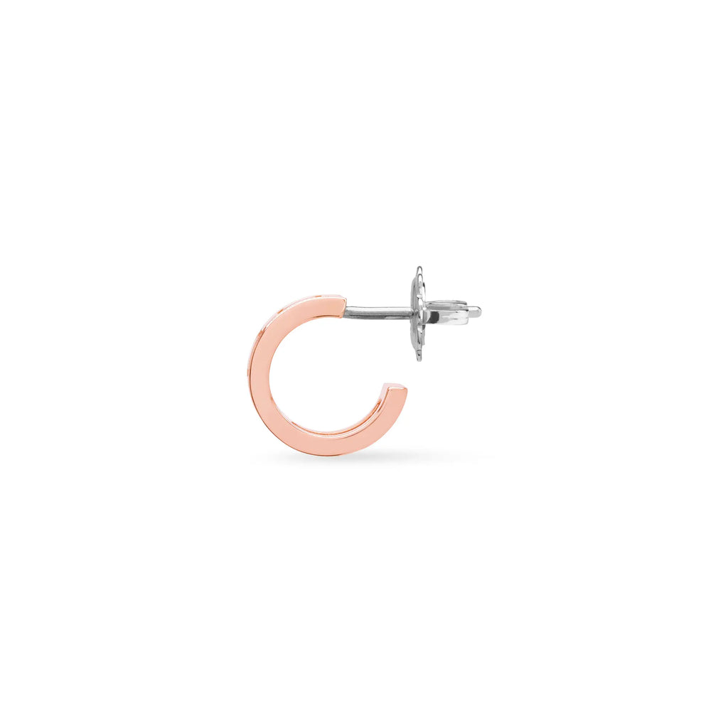 ダミアーニ ベル エポック・リール ピンクゴールド、ダイヤモンド イヤリング  5,7 mm 20093333