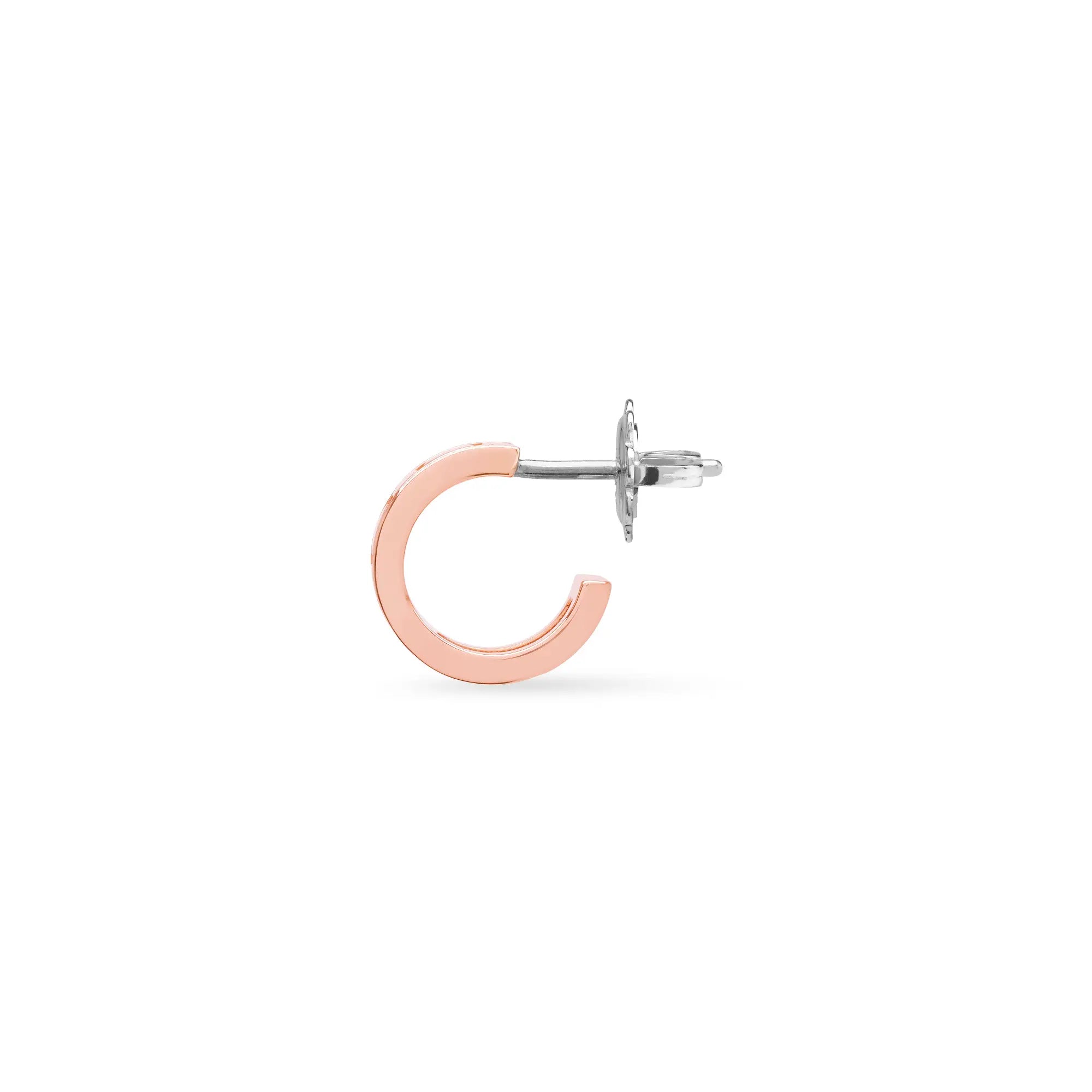 ダミアーニ ベル エポック・リール ピンクゴールド、ダイヤモンド イヤリング  5,7 mm 20093333