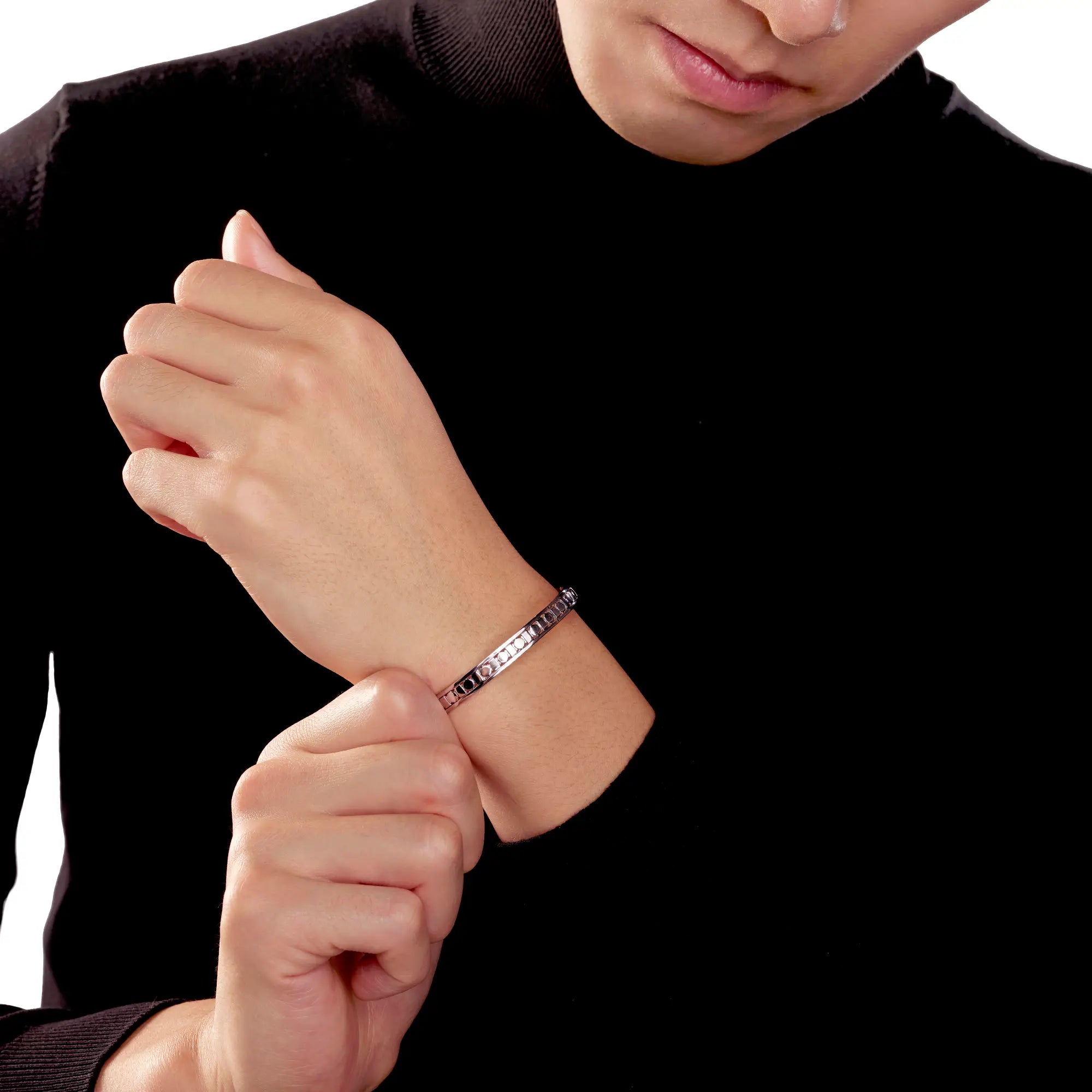 ダミアーニ ベル エポック・リール ホワイトゴールド、ブレスレット 6 mm 20095029_c