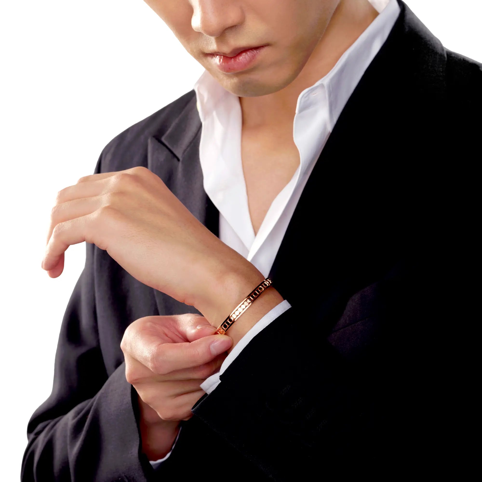 ダミアーニ ベル エポック・リール ピンクゴールド、ブレスレット 6 mm 20095030_c