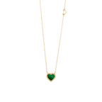 ダミアーニ ベルエポック イエローゴールド マラカイト ネックレス 20108932