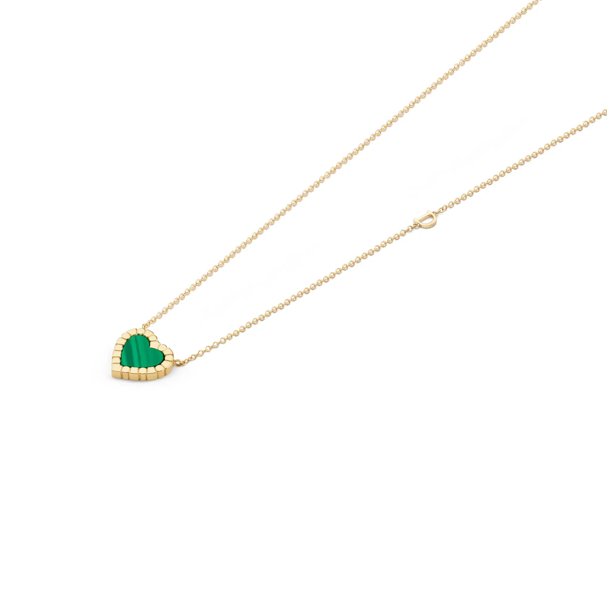 ダミアーニ ベルエポック イエローゴールド マラカイト ネックレス 20108932