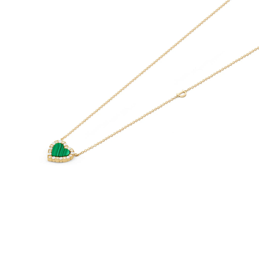 ダミアーニ ベルエポック イエローゴールド  ダイヤモンド ネックレス(マラカイト) 20108933