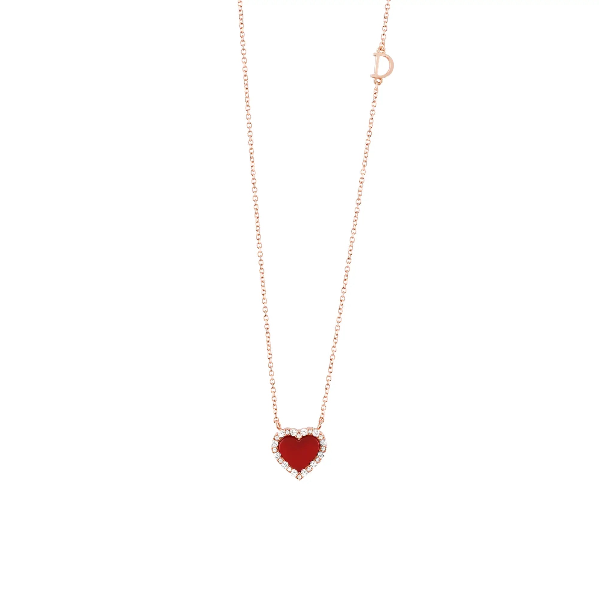 ダミアーニ ベルエポック ピンクゴールド ダイヤモンド ネックレス( カーネリアン)20108940