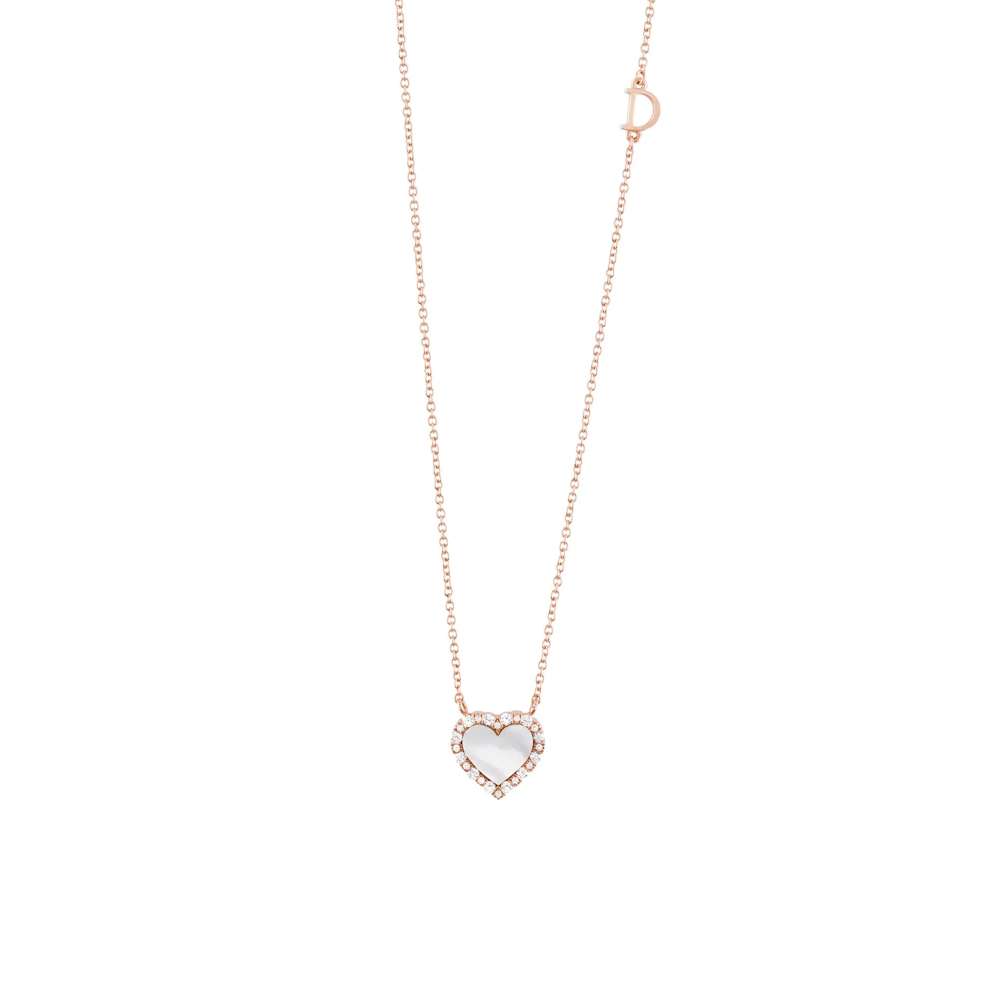 ダミアーニ ベルエポック ピンクゴールド ダイヤモンドネックレス(マザーオブパール)20109038