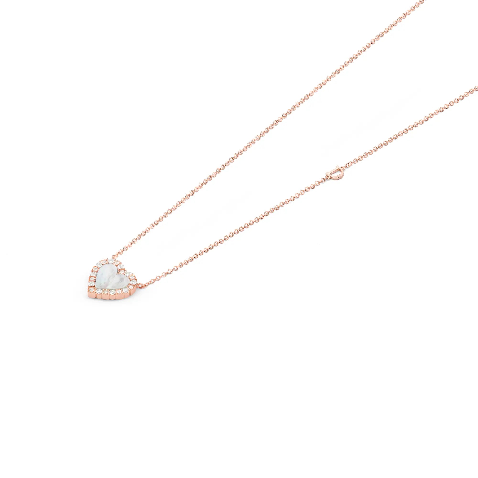 ダミアーニ ベルエポック ピンクゴールド ダイヤモンドネックレス(マザーオブパール)20109038