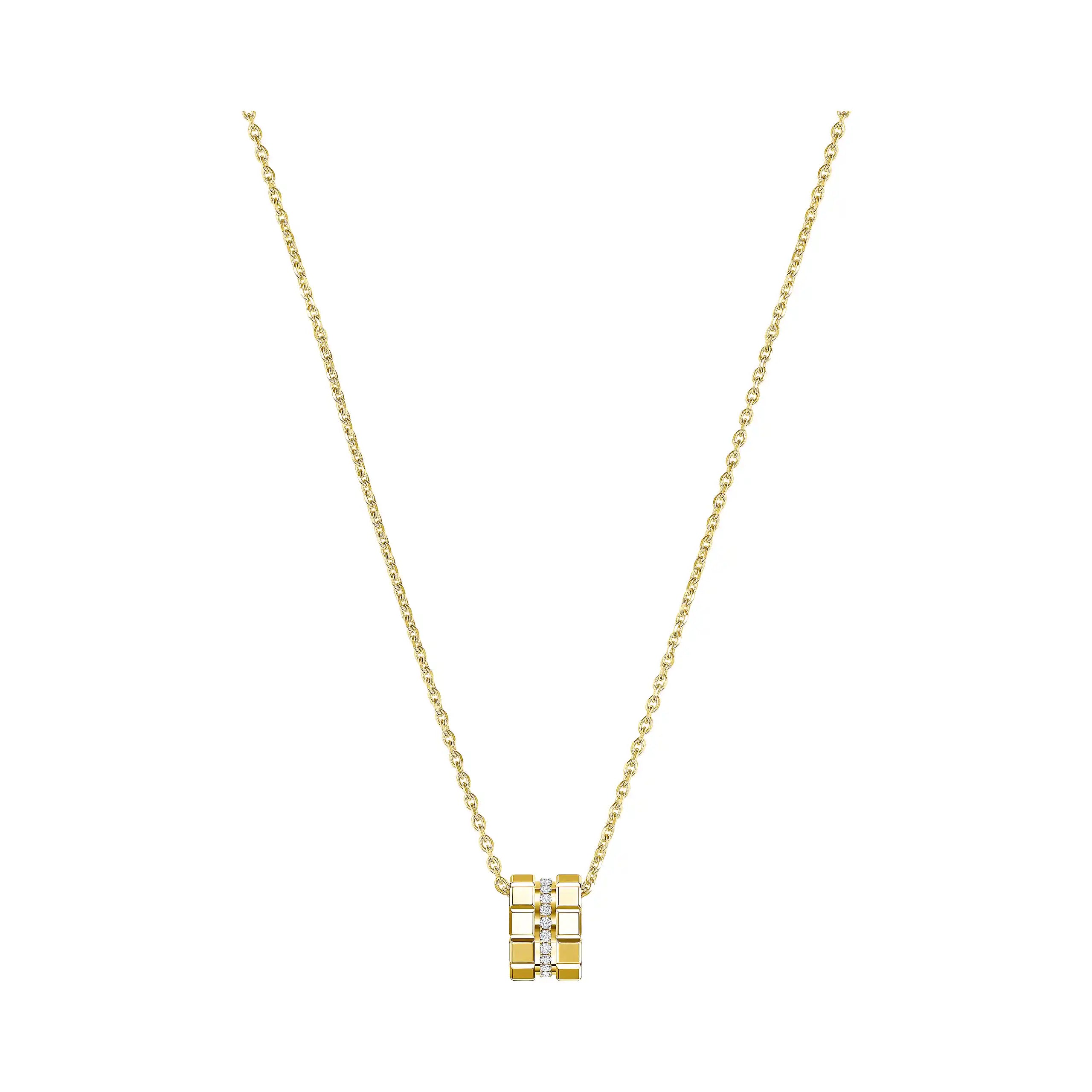 Chopard ショパール アイスキューブ イエローゴールド ネックレス 797005-0003