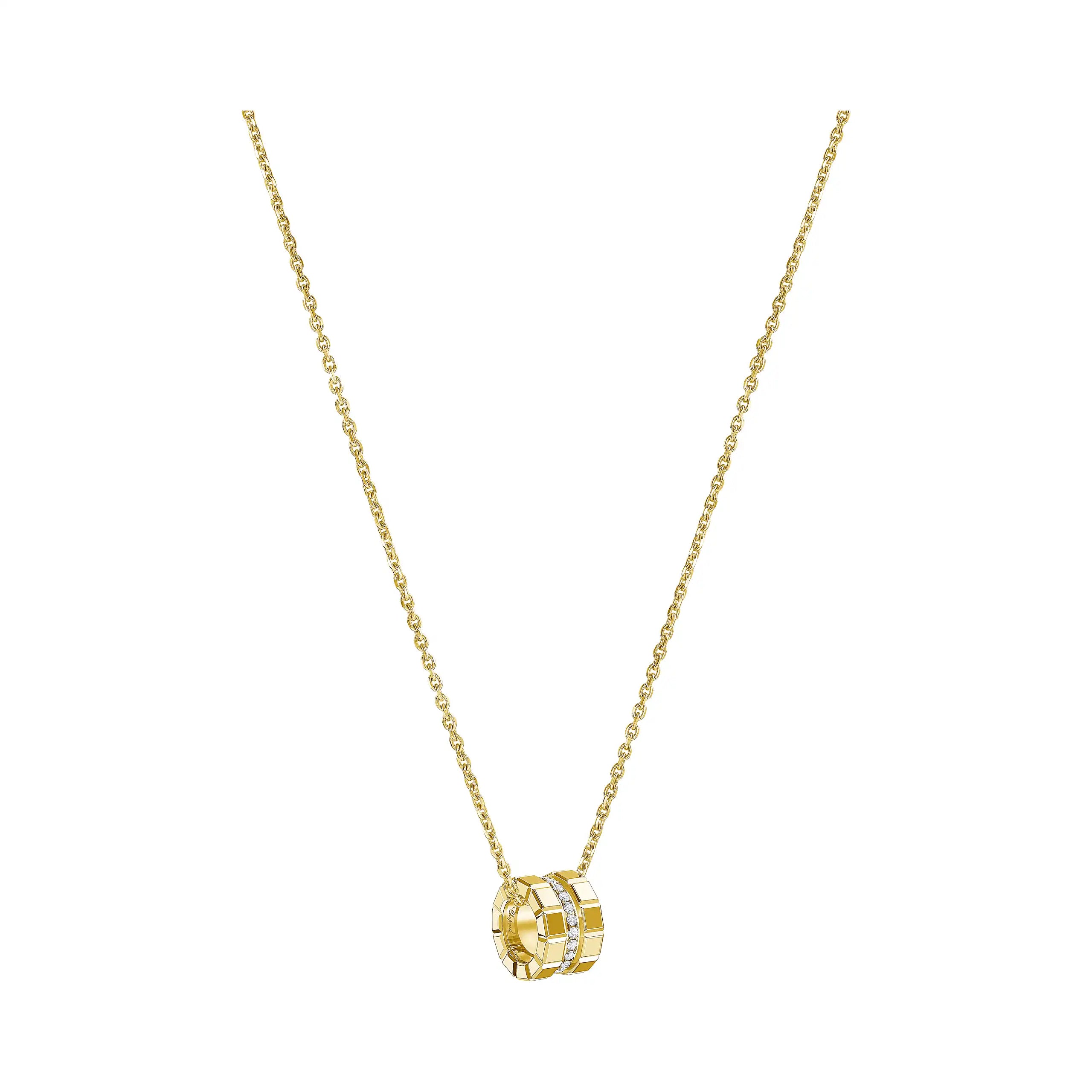 Chopard ショパール アイスキューブ イエローゴールド ネックレス 797005-0003