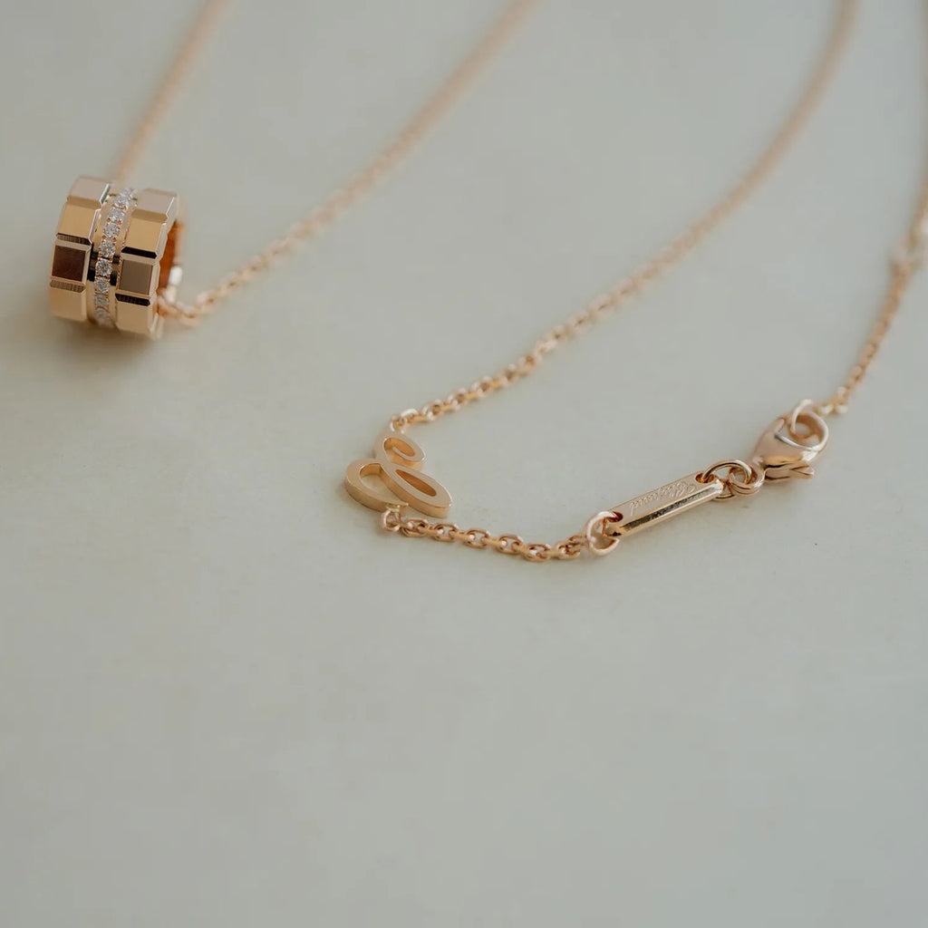 Chopard ショパール アイスキューブ ローズゴールド ネックレス 797005-5003