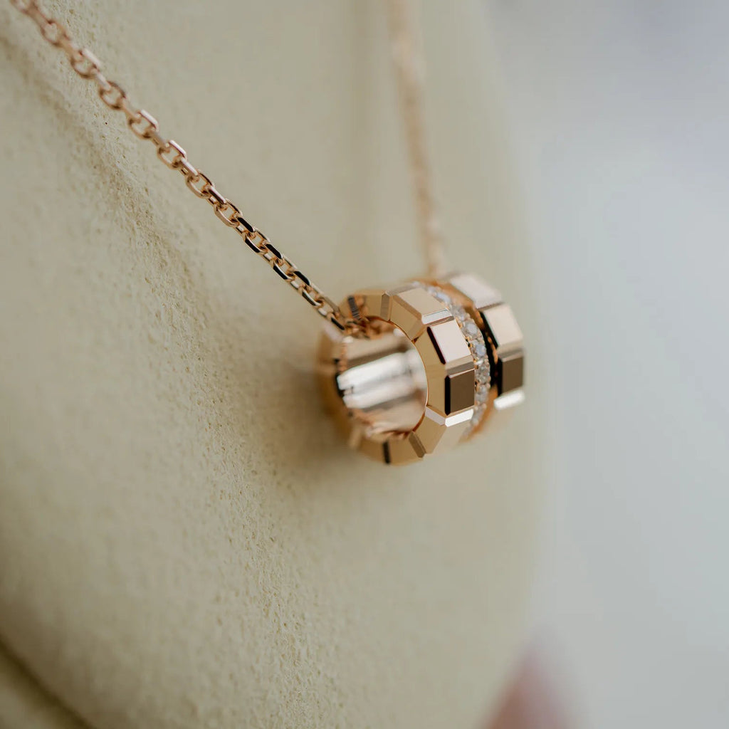 Chopard ショパール アイスキューブ ローズゴールド ネックレス 797005-5003