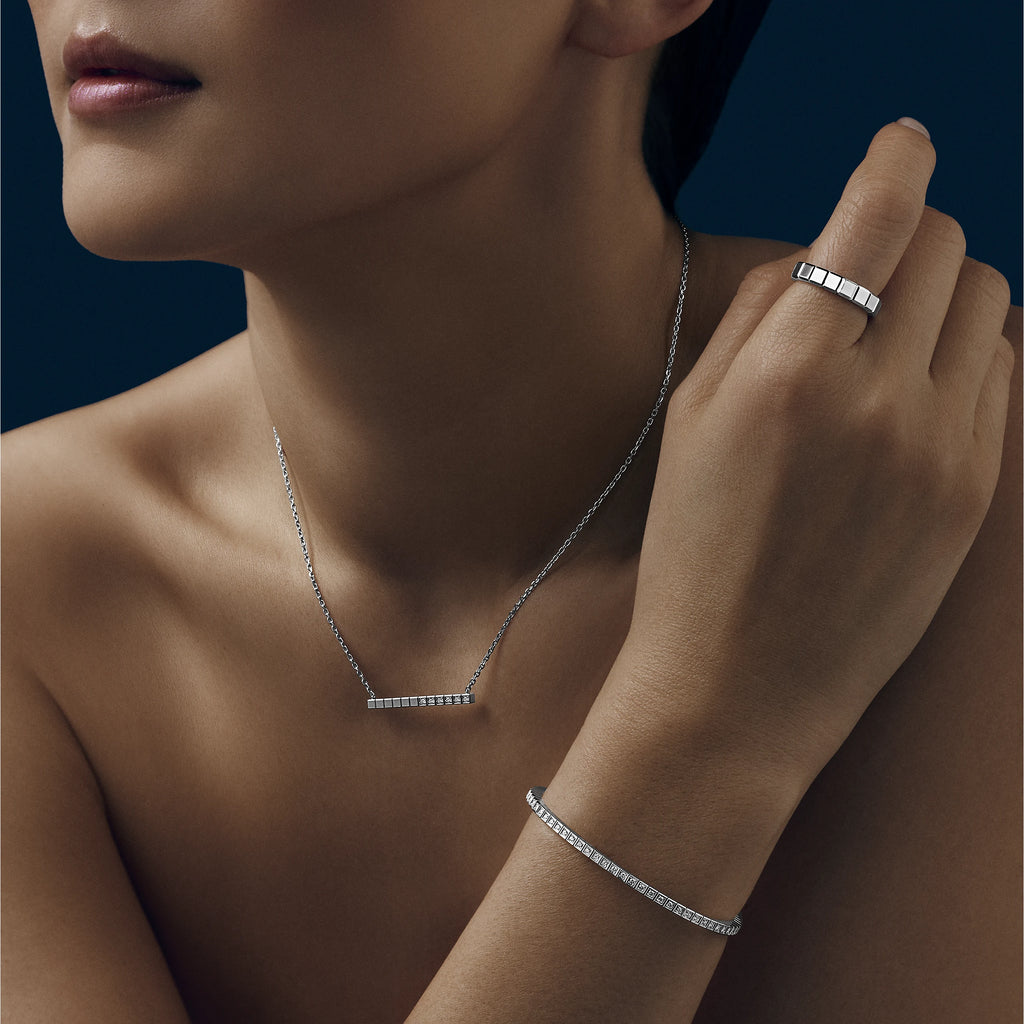 ショパール アイスキューブ ネックレス @817702-1002