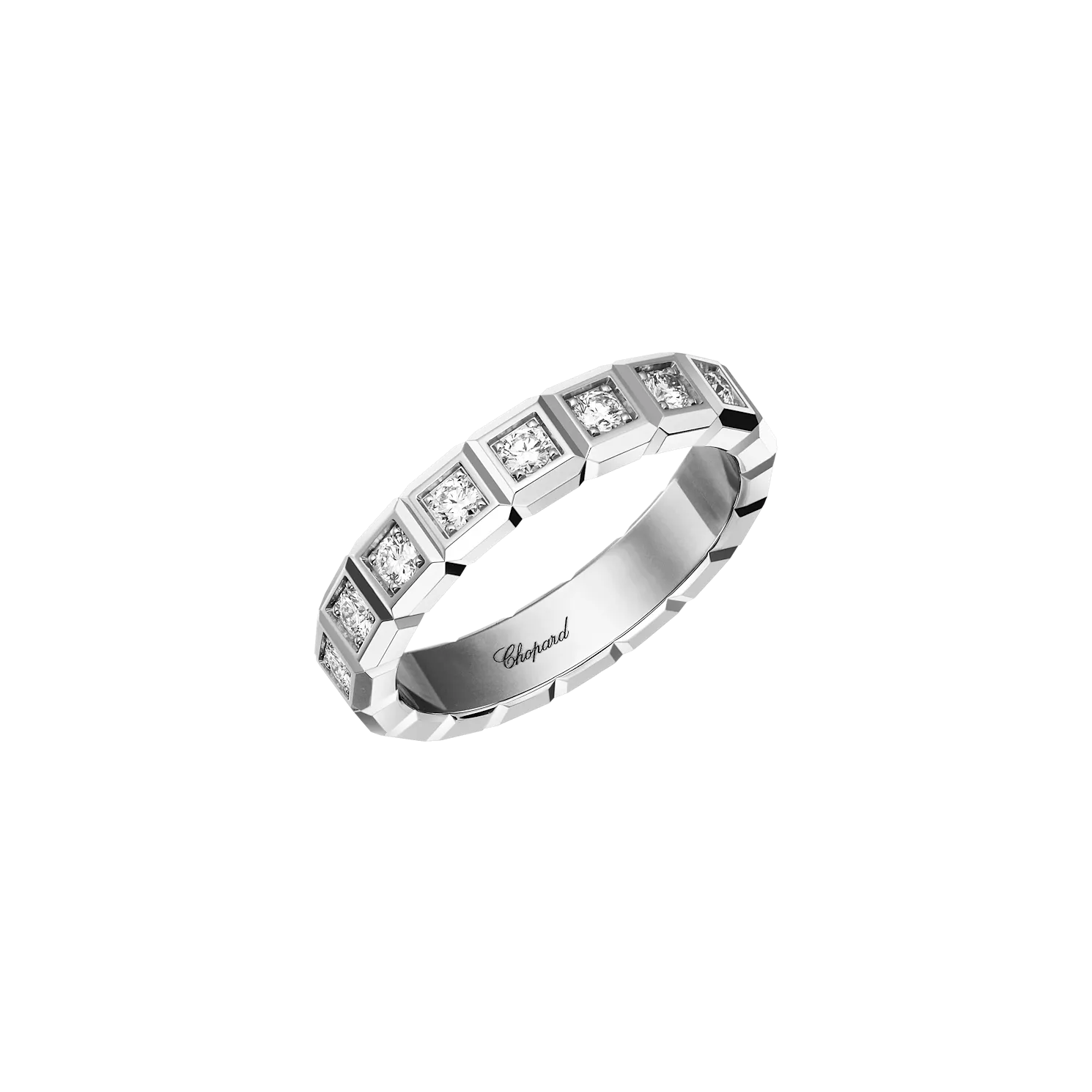 ショパール アイスキューブ ダイヤモンドリング @829834-1099