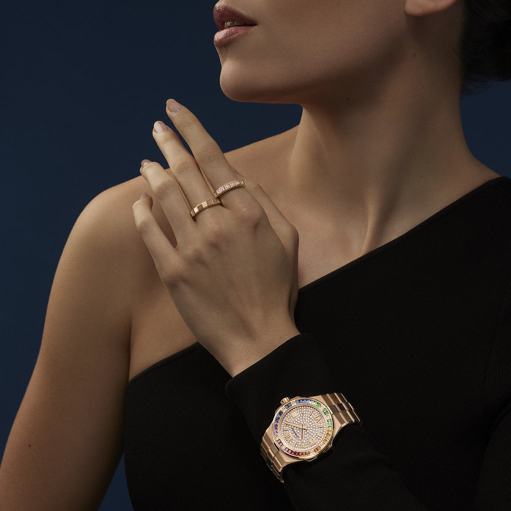 ショパール アイスキューブ ローズゴールドリング 829834-5010