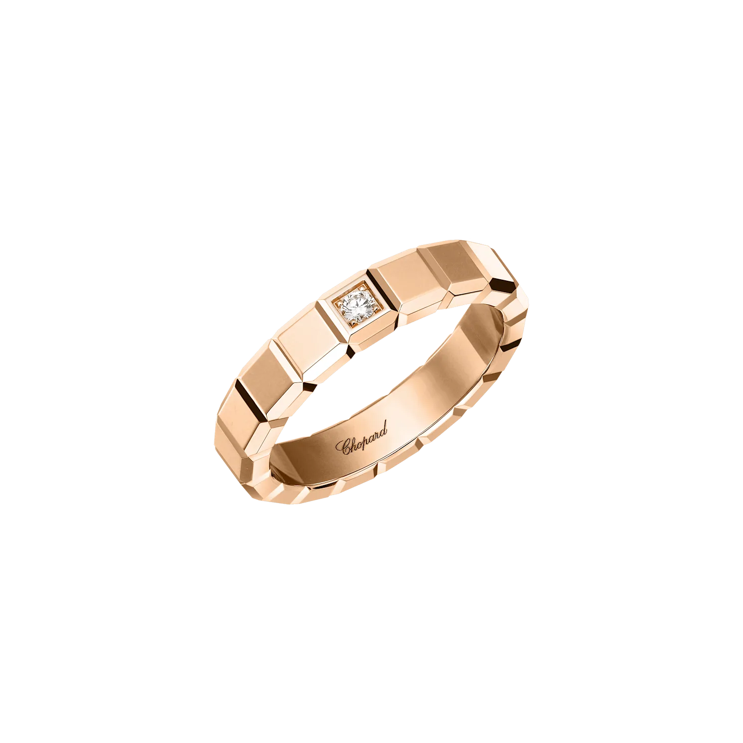 ショパール アイスキューブ ローズゴールド リング(ダイヤモンド)@829834-5069