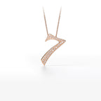 フランクミュラー ダイヤモンド タリスマン ナンバー ペンダント No.7 DT PN 02/7