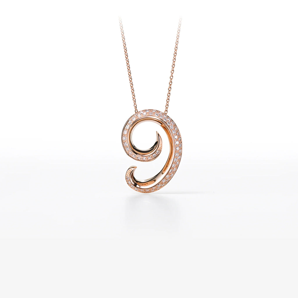 フランクミュラー ダイヤモンド タリスマン ナンバー ペンダント No.9 DT PN 02/9