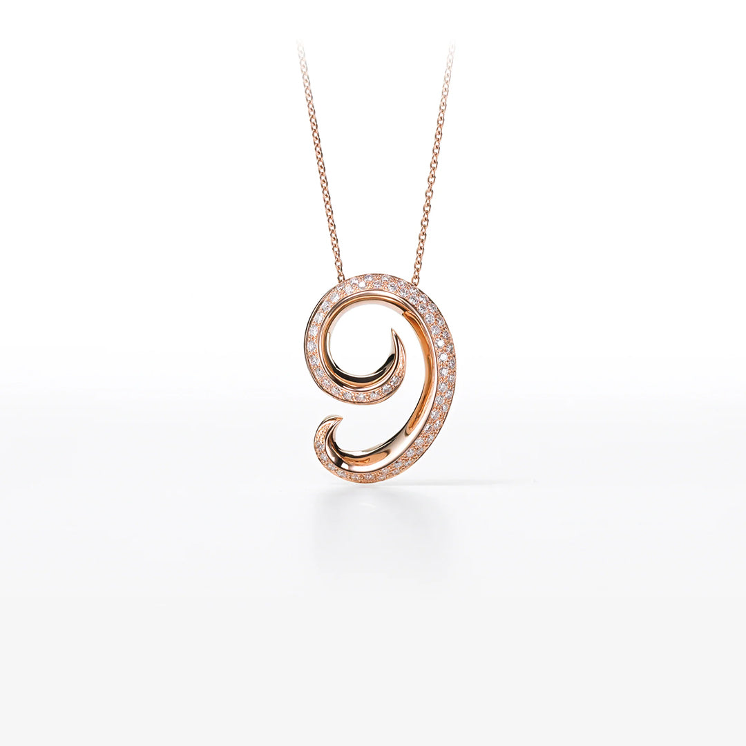 フランクミュラー ダイヤモンド タリスマン ナンバー ペンダント No.9 DT PN 02/9