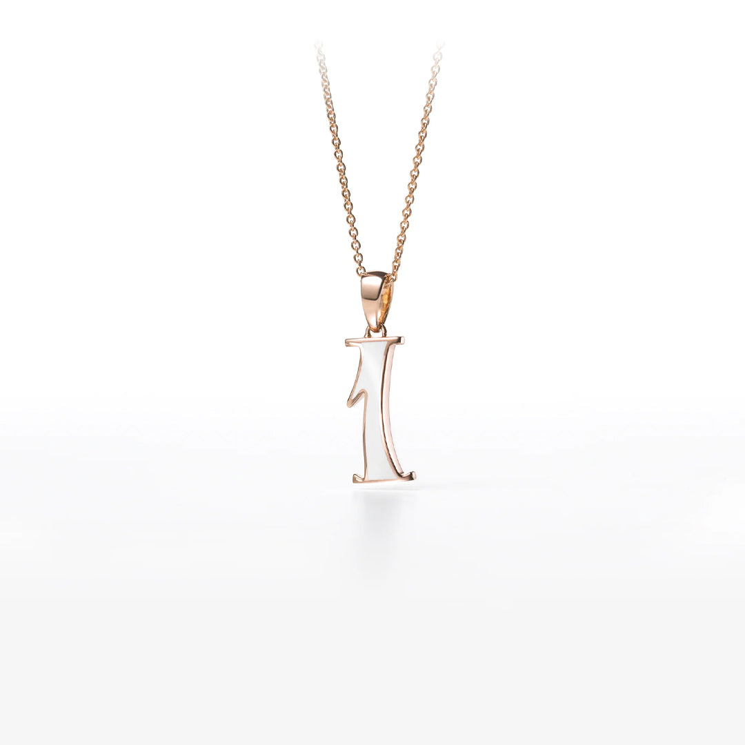 フランクミュラー タリスマン ナンバー ペンダント エマイユ No.1 ETG PN 02/1 WHITE