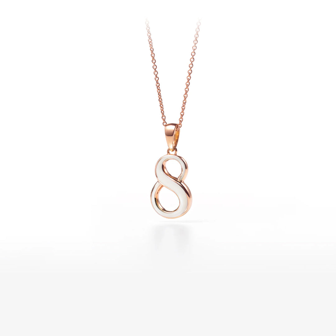 フランクミュラー タリスマン ナンバー ペンダント エマイユ No.8 ETG PN 02/8 WHITE