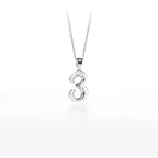 フランクミュラー タリスマン ナンバー ペンダント エマイユ No.3 ETG PN 03/3 WHITE