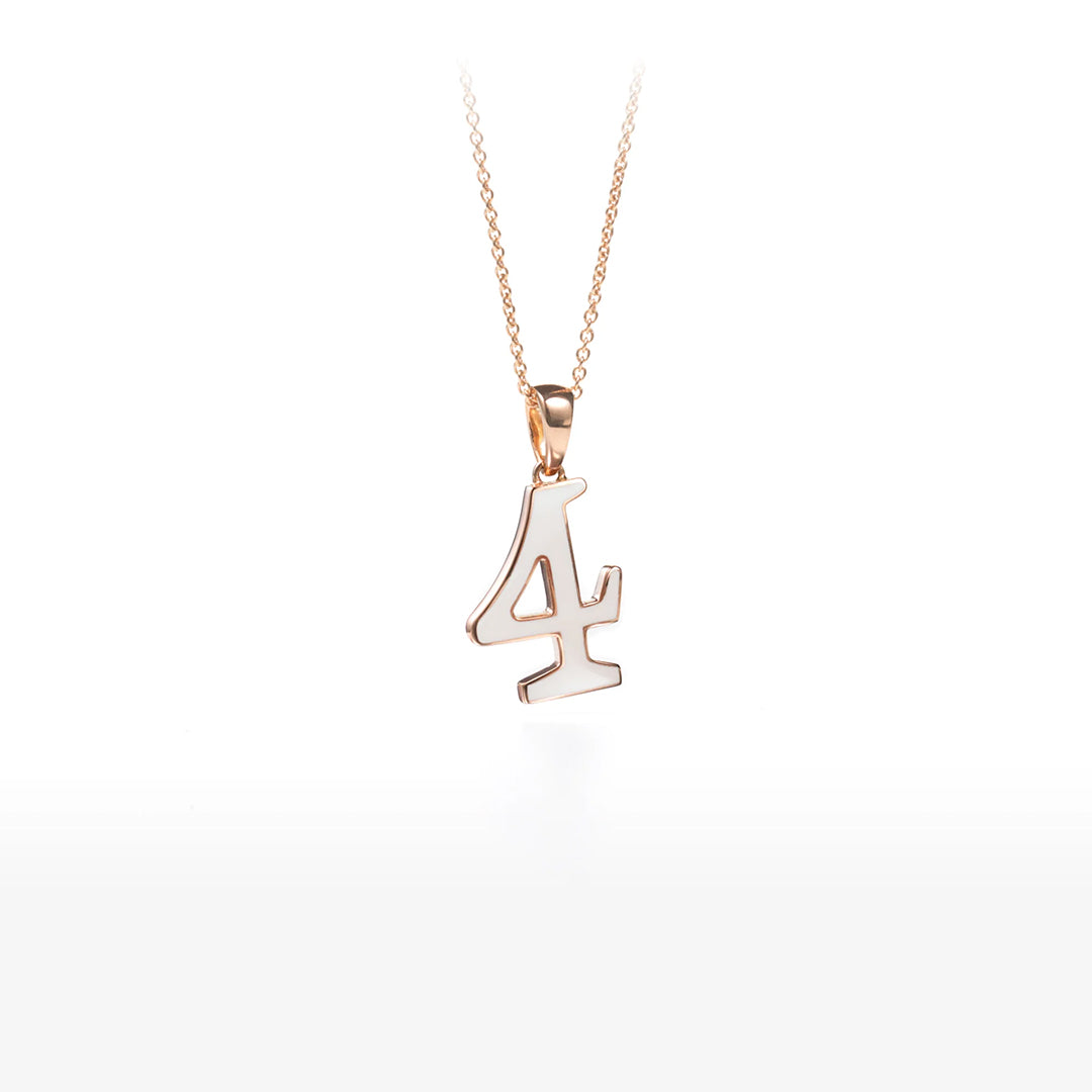 フランクミュラー タリスマン ナンバー ペンダント エマイユ No.4 ETG PN 02/4 WHITE