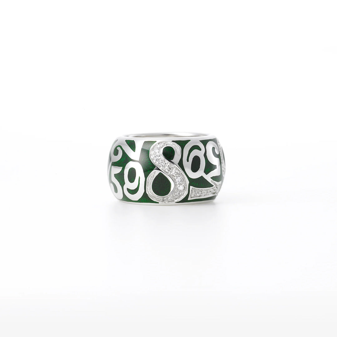 フランクミュラー エナメル タリスマン リング ET RL 03 GREEN