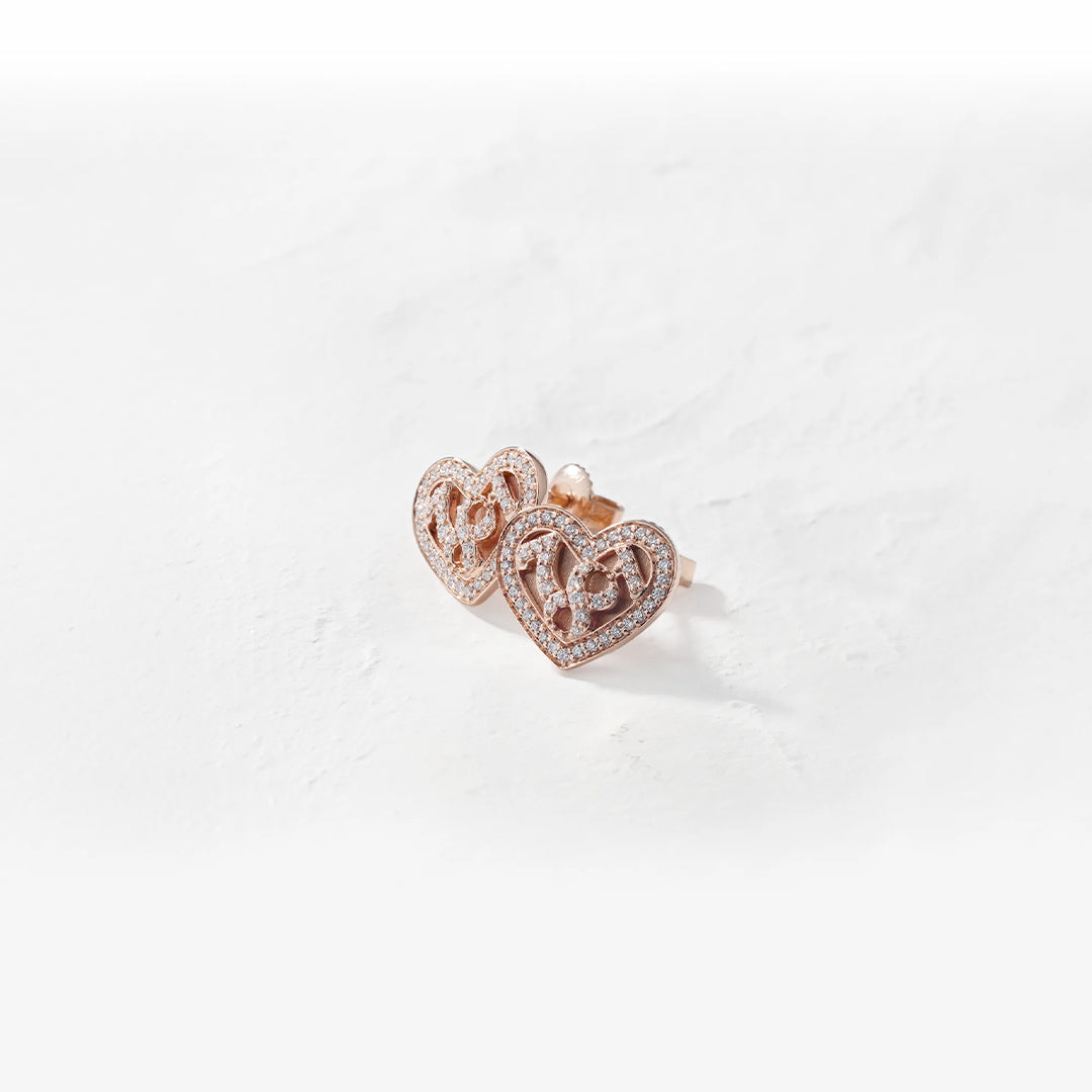 フランクミュラー ダイヤモンド ナンバー ハート ピアス LNH-E02D