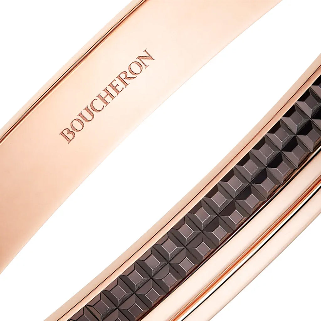 BOUCHERON ブシュロン キャトル クラシック バングル ハーフ ラージ JBT00995
