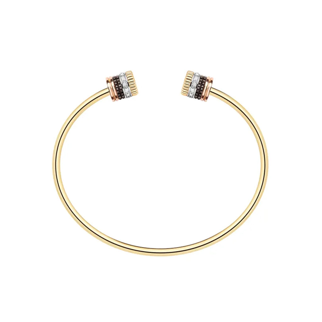 BOUCHERON ブシュロン キャトル クラシック 2モチーフ バングル JBT01011