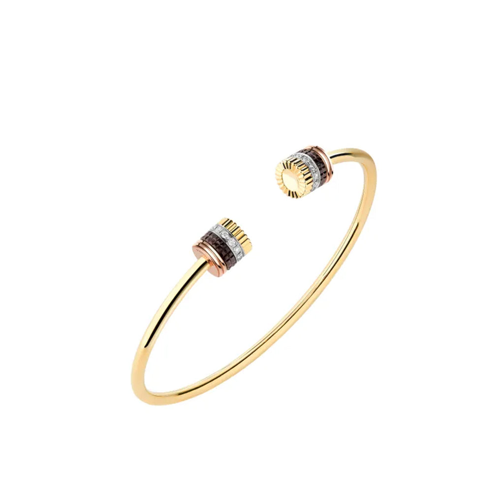 BOUCHERON ブシュロン キャトル クラシック 2モチーフ バングル JBT01011