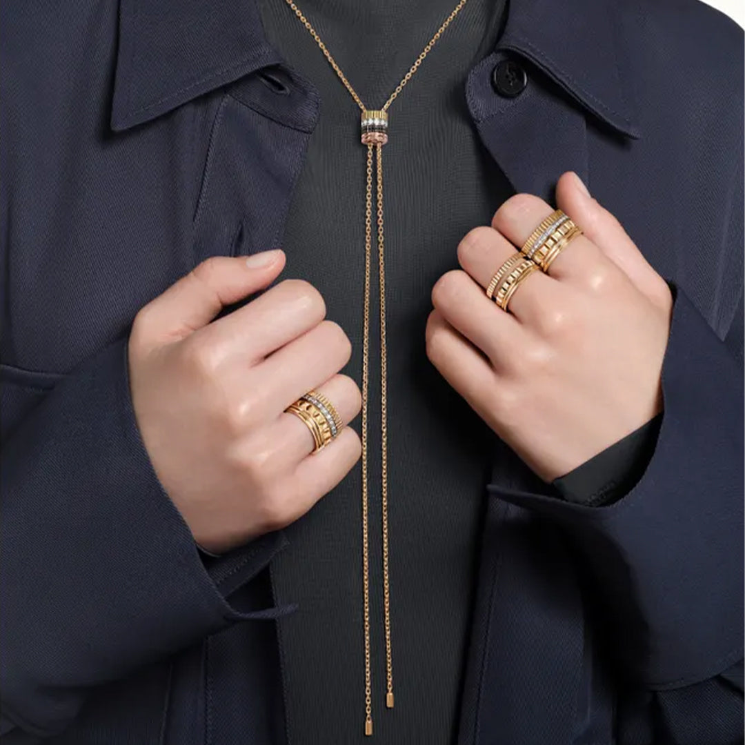 BOUCHERON ブシュロン キャトル クラシック タイネックレス ミディアム JCL01146