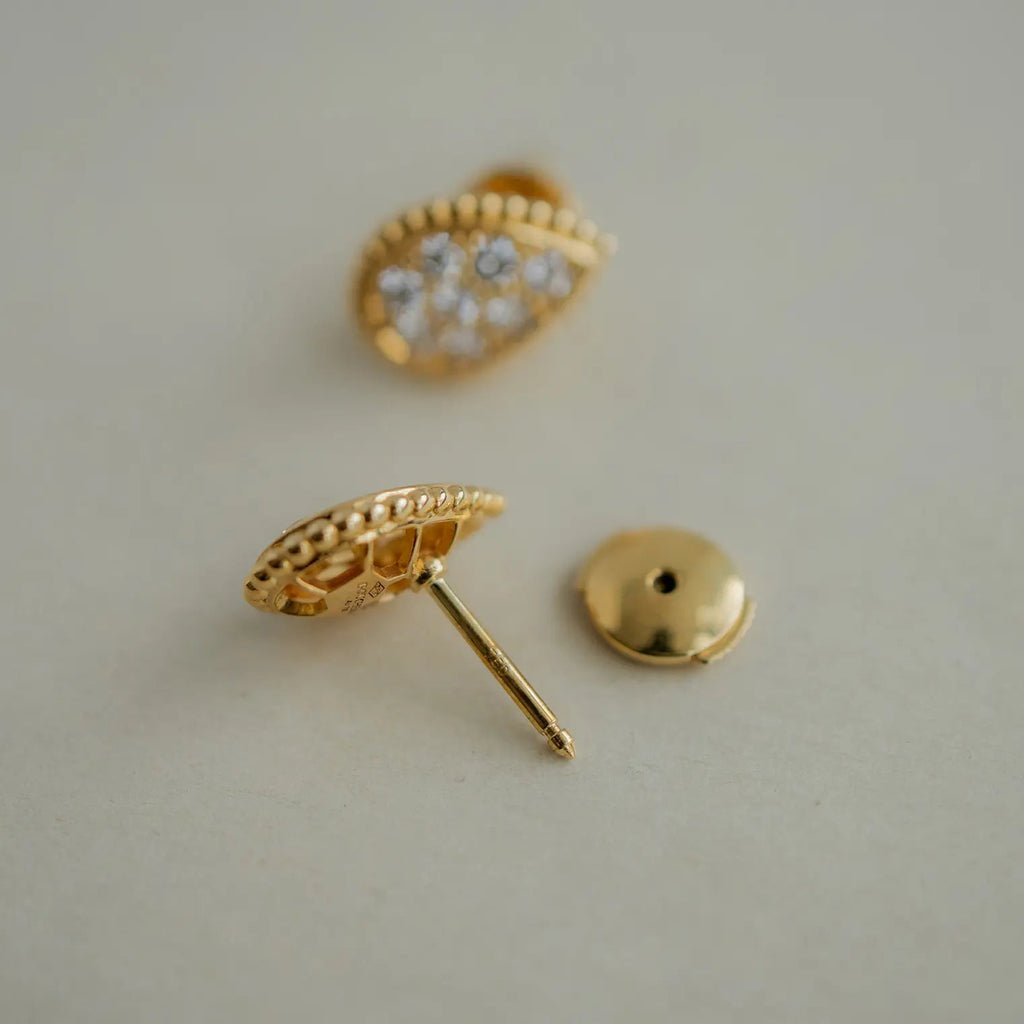 BOUCHERON ブシュロン セルパンボエム スタッズイヤリング イエローゴールド スモール JCO00962