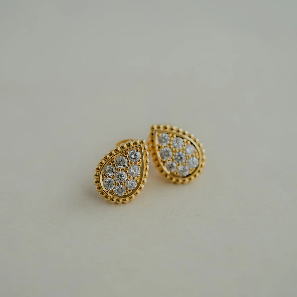 BOUCHERON ブシュロン セルパンボエム スタッズイヤリング イエローゴールド スモール JCO00962