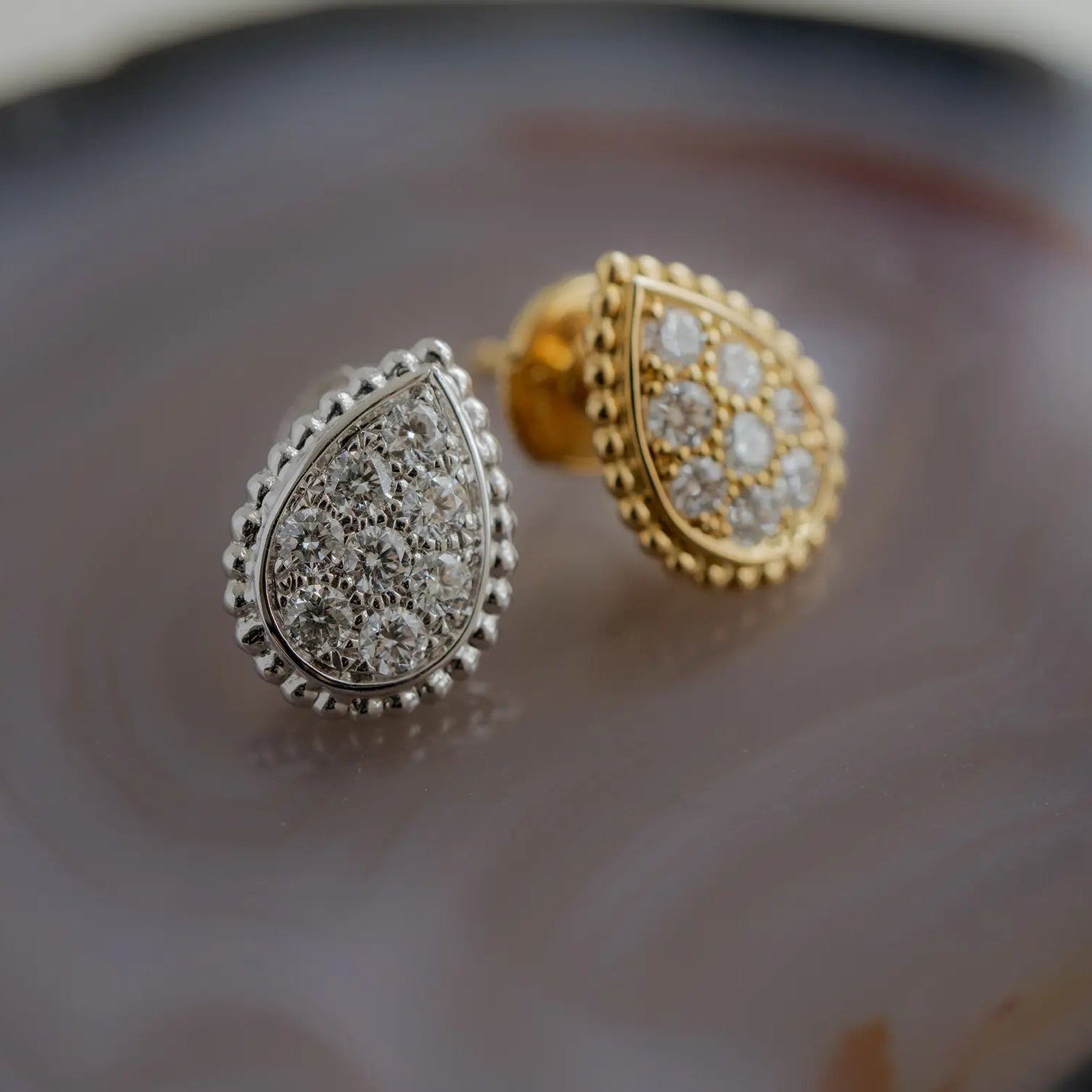 BOUCHERON ブシュロン セルパンボエム スタッズイヤリング ホワイトゴールド スモール JCO00943