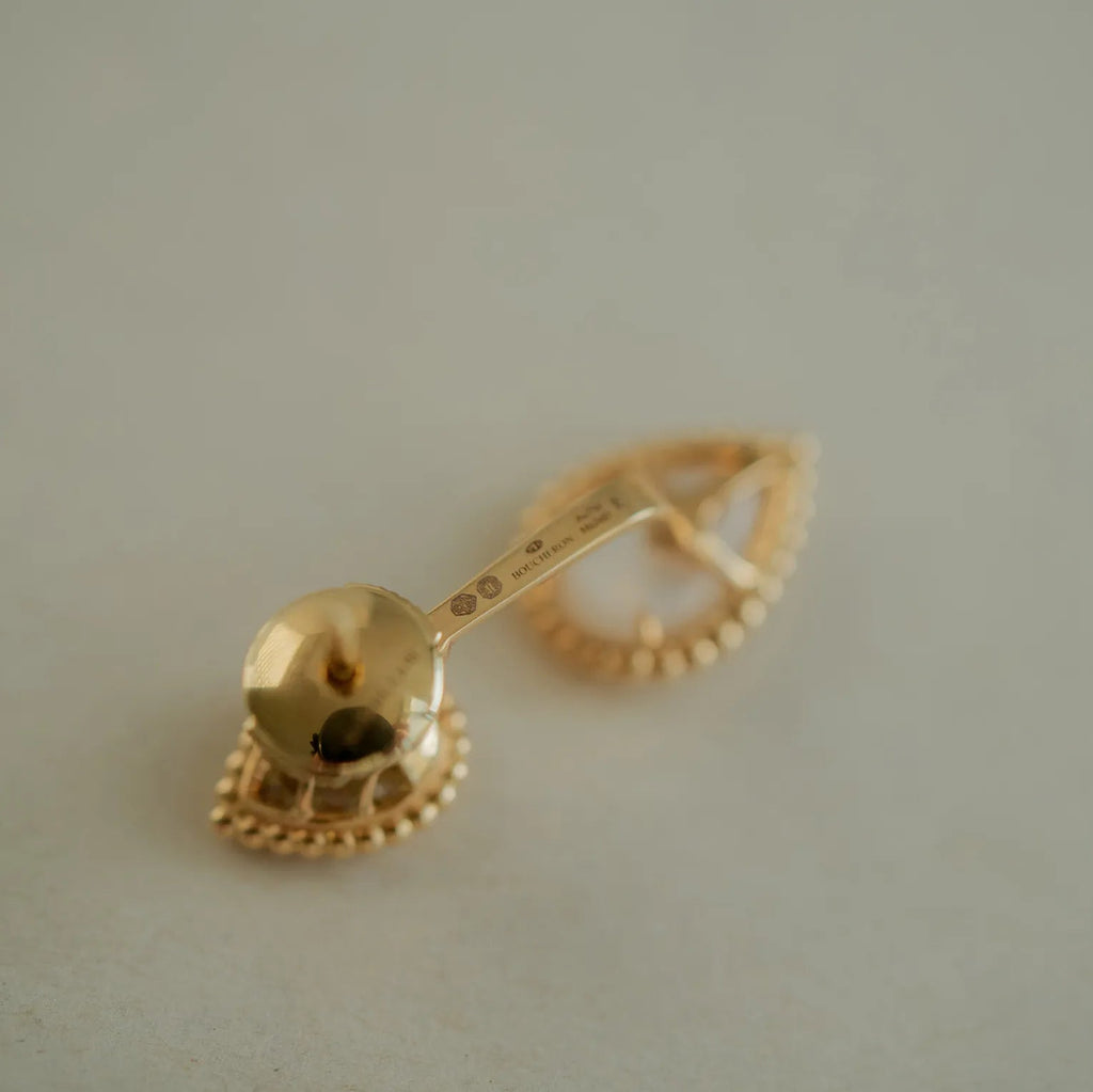 BOUCHERON ブシュロン セルパンボエム 2モチーフ シングル スタッズイヤリング JCO01428