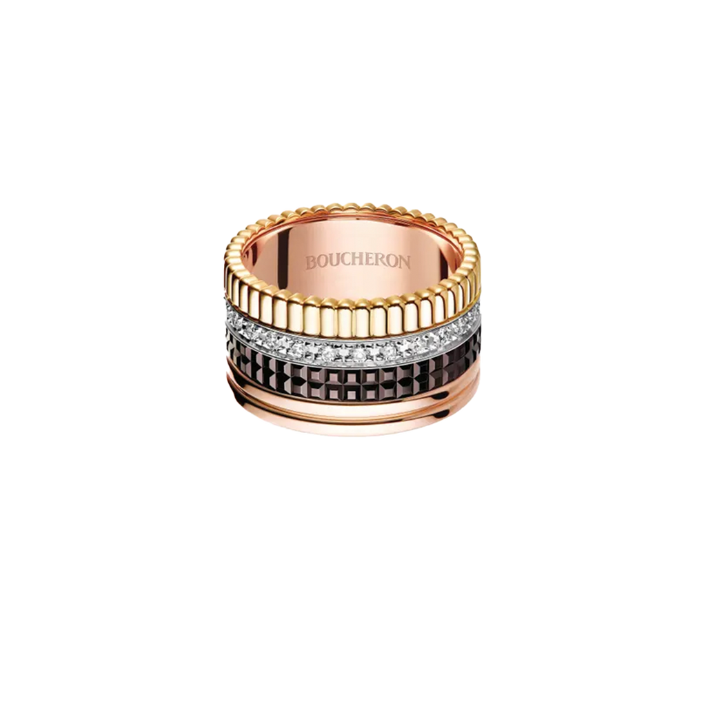 BOUCHERON ブシュロン キャトル クラシック ダイヤモンド リング ラージ JRG00623