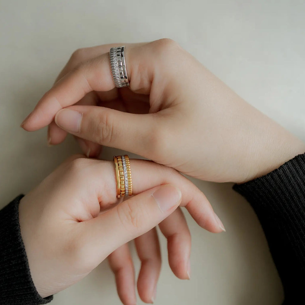 BOUCHERON ブシュロン キャトル ラディアント ダイヤモンド リング ホワイトゴールド スモールJRG02486