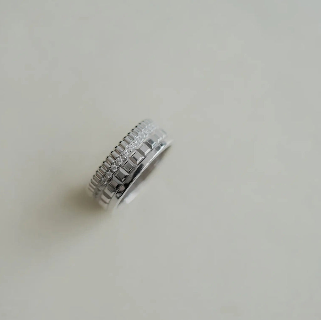 BOUCHERON ブシュロン キャトル ラディアント ダイヤモンド リング ホワイトゴールド スモールJRG02486